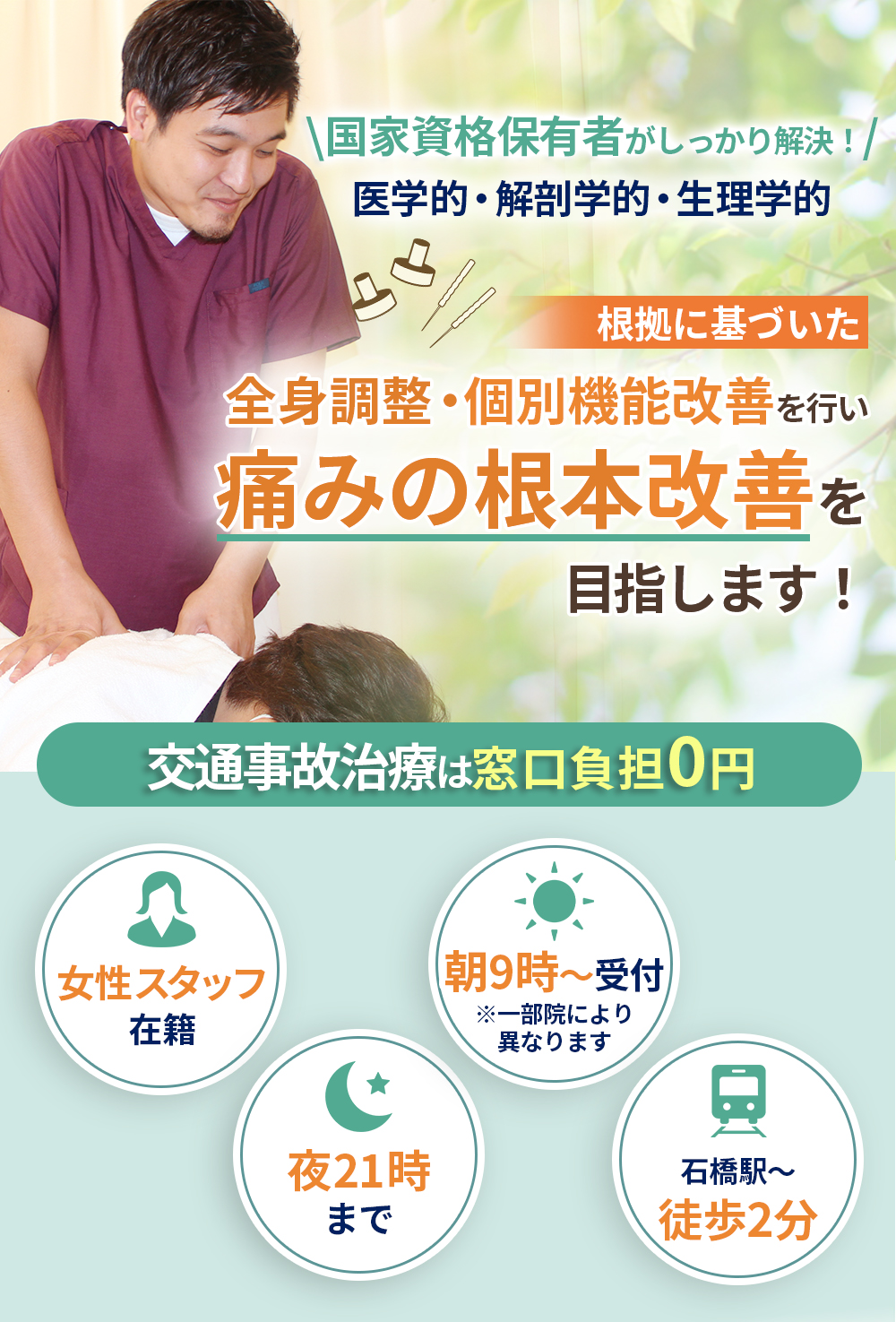 池田市-石橋 フロンティア整骨院・鍼灸院