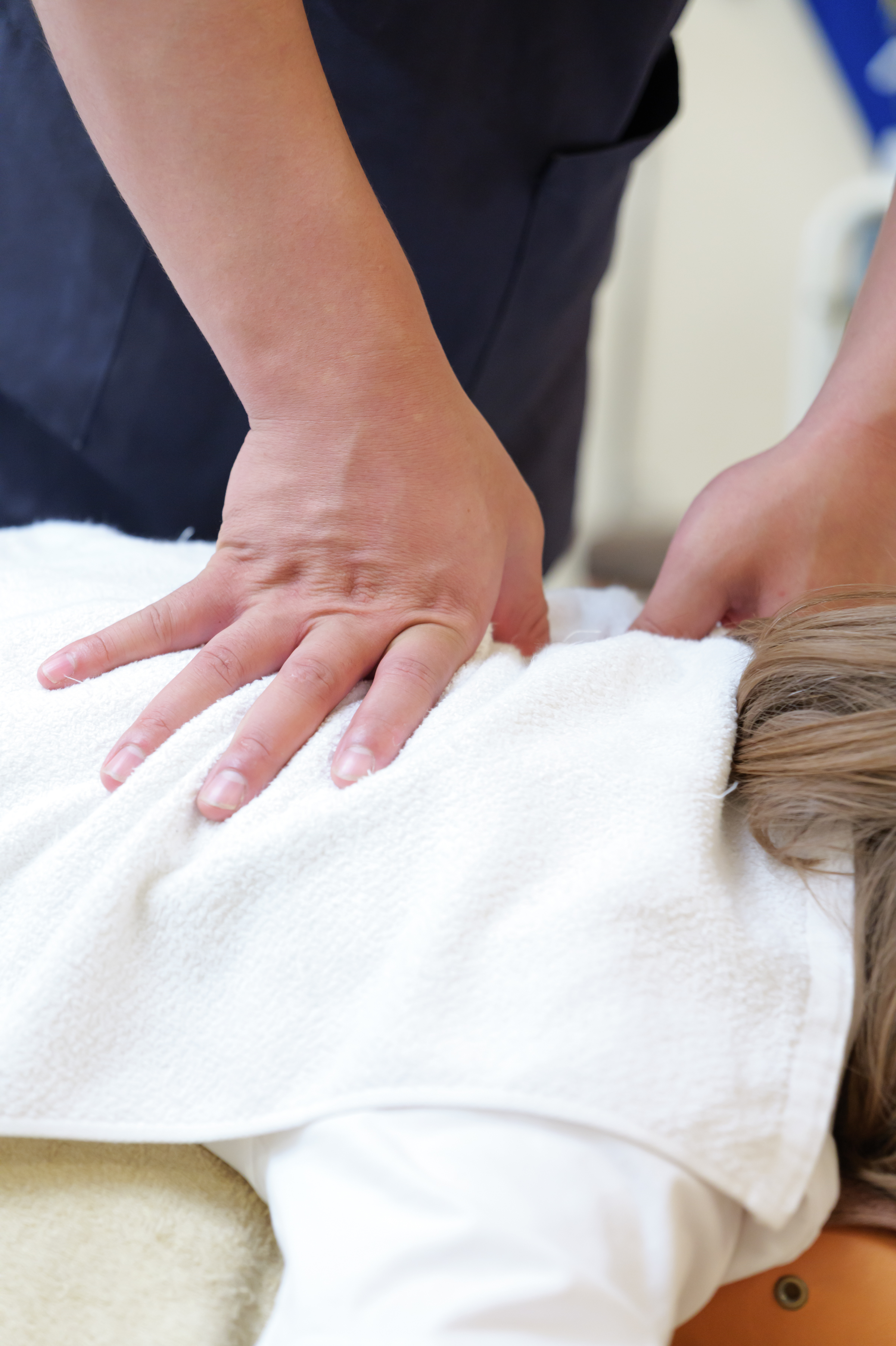 当グループの眼精疲労施術について